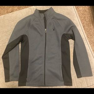 Youth Spyder Full Zip Knit Jacket
